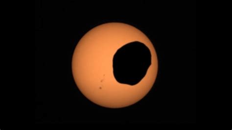 Video Así Se Ve El Eclipse Solar Desde La Superficie De Marte Que Fue