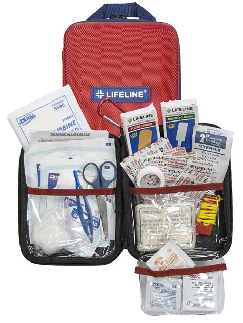 Lifeline 85 Piece First Aid Emergency Kit Small And Compact Size