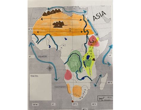 The african continent comprises a vast, rolling plateau, extending from the. Africa-Physical Map Test Review