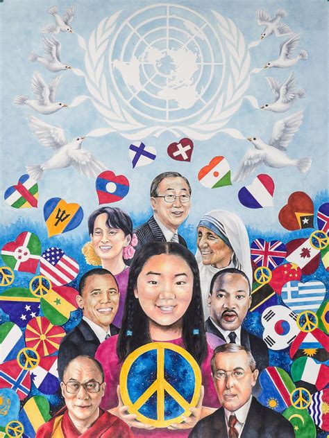 American Student Wins Grand Prize In Lions International Peace Poster