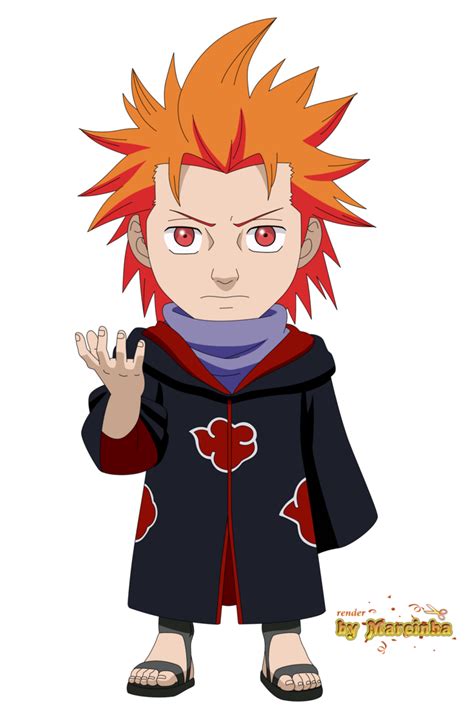 Chibi Juugo Akatsuki By Marcinha20 Chibi Naruto Characters Chibi