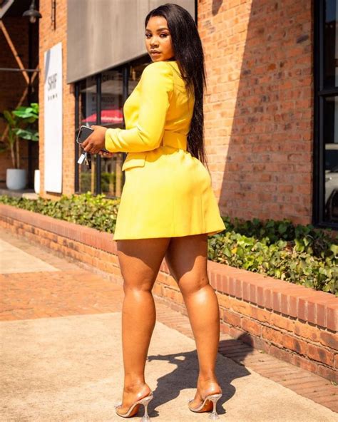 Lethu Thusi The Sexy Fitness Model From South Africa Appears In Hot Tennis Skirt Outfit