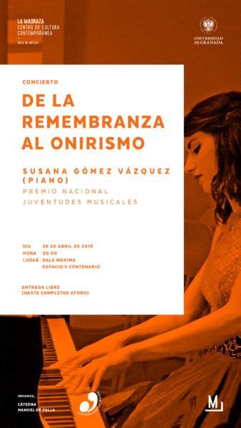 La Pianista Susana Gómez Vázquez Premio Nacional Juventudes Musicales