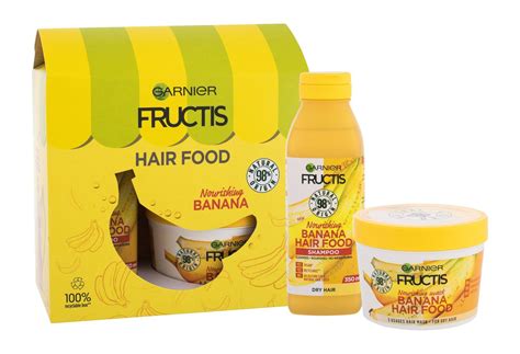 Garnier Fructis Hair Food Banana Šampūnas Moterims 350 ml Šampūnas