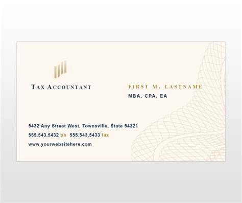 Accountant professional cpa magnetic business card. Tax Accountant and CPA Professional Agency Business Card ...