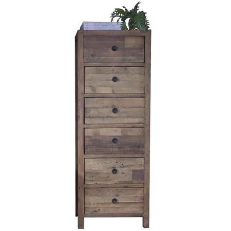 It's also handsome and rustic, sure to complement. Standford Reclaimed Wood Tall Chest of Drawers | Chest of ...