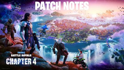 Fortnite Chapter 4 Season 1 Patch Notes Trendradars