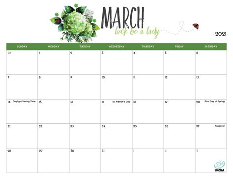 2020 And 2021 Printable Calendars For Moms Imom