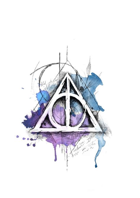 Deathly Hallows Symbol Tattoo