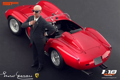 The ferrari enzo top speed is an incredible 218 mph. ScaleFigures: Enzo Ferrari 1:18. New release!
