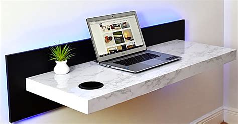 How To Make A Modern Wall Mounted Desk