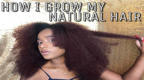 How To Grow 3c4a Natural Hair Lex Sinclair Youtube