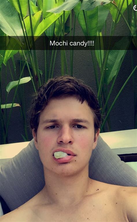 Ansel Elgort S Abs And His Love For His Girlfriend Are Making Us Swoon E News