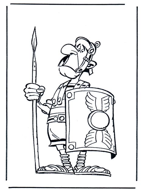 Le Soldat Romain 2 Coloriages Romains