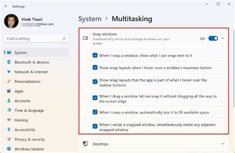 Get The Best Out Of Windows 11 Multitasking With These Settings Mashtips