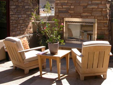 Cannot be placed on a wooden deck. Outdoor Propane Fireplaces | HGTV