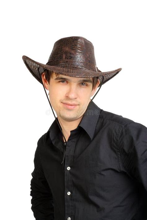 Man In Stetson Hat Stock Image Image Of Proud Happy 9483525