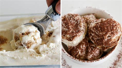 Easy Tiramisu Ice Cream Recipe The Cooking Foodie