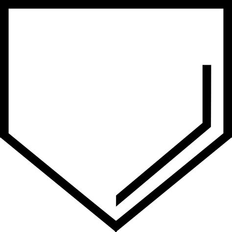 Why is home plate shaped different than other bases? Home Plate Svg Png Icon Free Download (#530464 ...