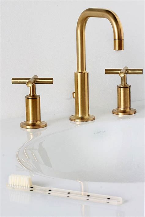 Finest Unlacquered Brass Bathroom Faucet Construction Home Sweet Home Insurance Accident