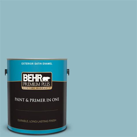Behr Premium Plus 1 Gal T18 13 Casual Day Satin Enamel Exterior Paint