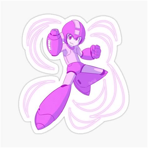 Megaman Sticker For Sale By Anniemations99 Redbubble