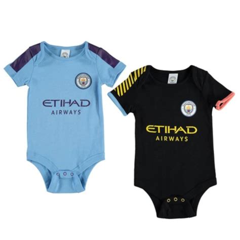 Manchester City Baby 2 Pack Bodysuits 201920 Season Sportbaby Baby