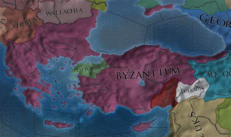 Byzantium is what remains of the eastern roman empire, and along with trebizond and theodoro, the last remnants of the once mighty roman empire.starting with only constantinople and three provinces in southern greece, as well as athens as a vassal, its rebirth begins under the shadow of the ottomans.it starts with the fabled city of constantinople, once one of the largest and richest. Steam Community :: Guide :: Byzantium (Roman Empire) (ver. 1.3)
