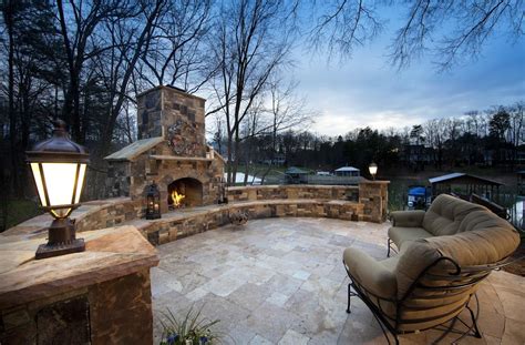 Outdoor Fireplaces Hardscape Charlotte Nc Outdoor Fireplace House
