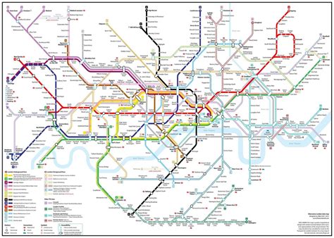 London Map London Underground Map London Visitor S Map SexiezPicz Web