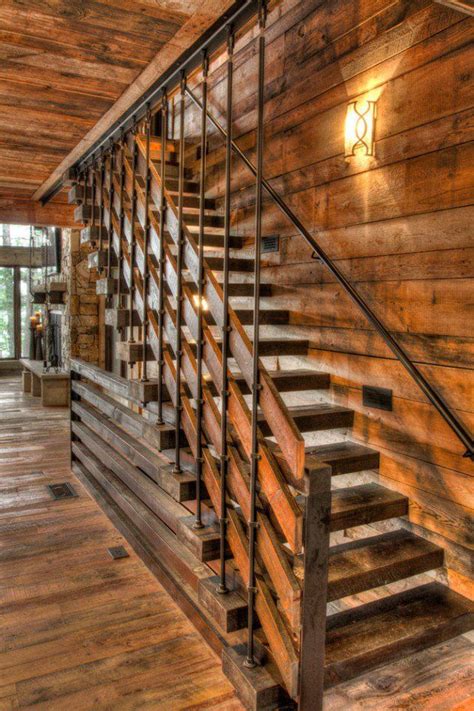 17 Splendid Rustic Staircase Designs To Inspire You With Ideas Rustic