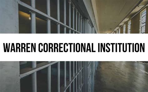 Warren Correctional Institution Security And Training