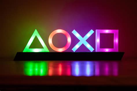 3d Printed Playstation Icons Light R3dprinting