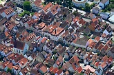 Marbach am Neckar aus der Vogelperspektive: Altstadtbereich und ...