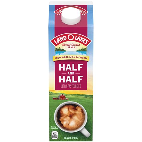 Land O Lakes Traditional Half And Half 1 Quart