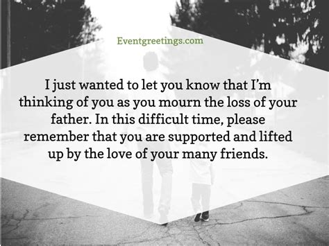 Words of sympathy for loss of father due to accident. 40 Touching Loss of Father Quotes - Sympathy And ...