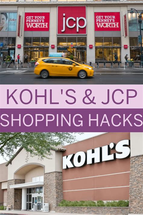Money Saving Tips For Shopping At Jcpenney And Kohls These Shopping