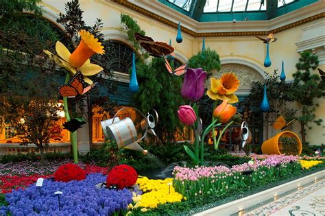 .of the las vegas strip, & 2 blocks from the fremont street experience in downtown las vegas. Bellagio Conservatory • Las Vegas | Inbound Destinations