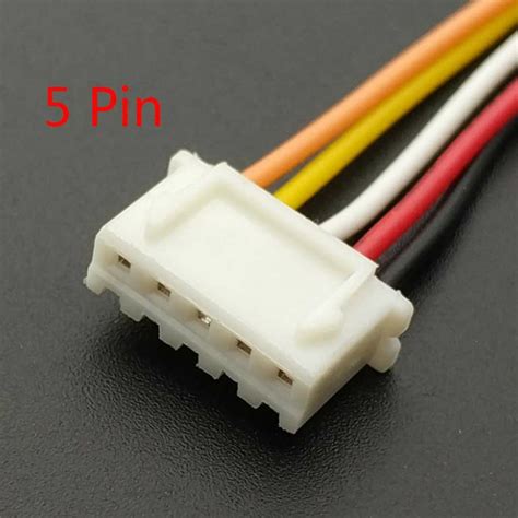 Con Jst Xh A Jst Xh Five Pin Female Connector Plug With Mm Cable
