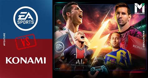 Konami Vs Ea Sports ศึกผู้ผลิตเกมกีฬาชั้นนำของโลก สู่ความเป็นหนึ่ง