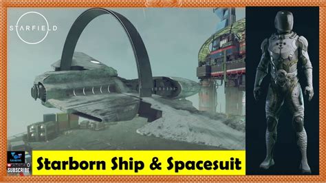 First Look At Legendary Starborn Ship And Spacesuit In Starfield New