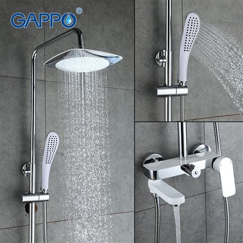Shower fixtures refer to shower heads, shower faucets, handheld showers, and shower accessories. Aliexpress.com : Buy GAPPO 1SET bathtub shower Bathroom ...
