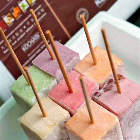 At least six million ice cream potong sold each. Potong Ice Cream - Innovative and Traditional Flavours