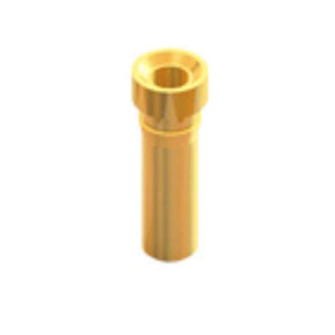 Hardware Specialty Keystone Press Fit Micro Jack L Brass Gold Plating