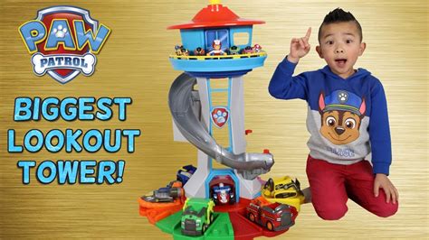 Paw Patrol Lookout Tower Set Town