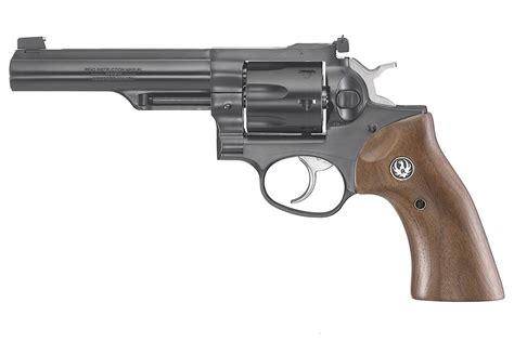 Ruger Gp100 327 Federal Mag Double Action Revolver With Smooth Walnut