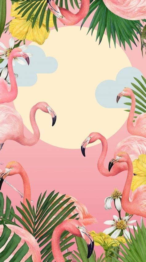 Pin De Marie Corona En Wallpaper En 2019 Flamingo Painting Flamingo