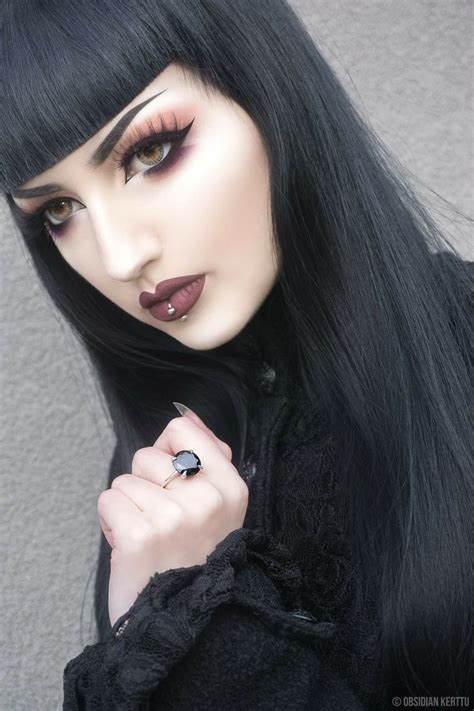 Pin By Laurie Angel Gothic Raider An On Obsidian Kerttu Model Gothic