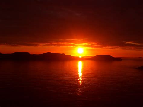 The Sun Never Sets In Summertime Here In Norway Love It Beautiful
