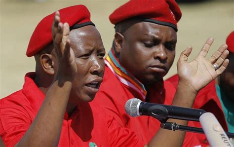 How Julius Malema Coaxed Reluctant Floyd Shivambu To Speak In